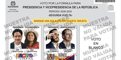 Colombia: Hacia una victoria de Iván Cepeda contra Abelardo de la Espriella