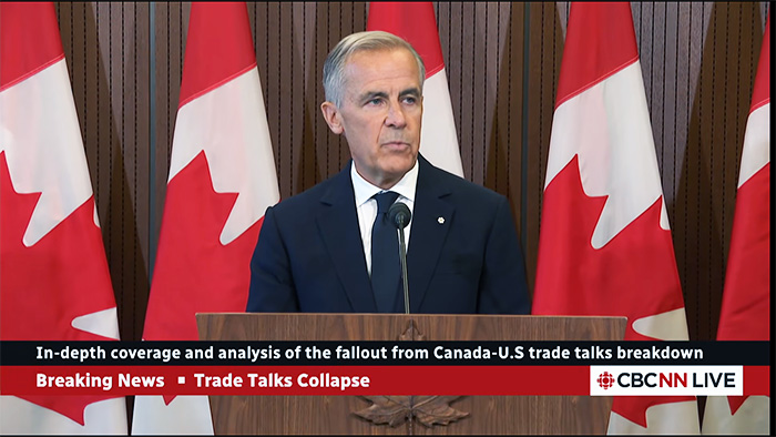 Primer ministro de Canadá Mark Carney